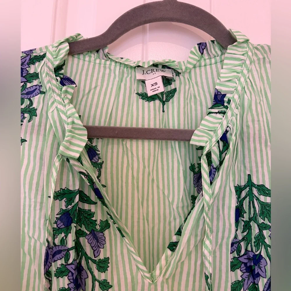 Green Jcrew factory cover up! - Picture 2 of 3